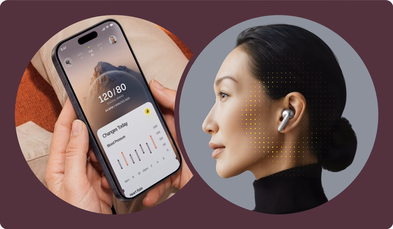 OmniBuds biometric earbud