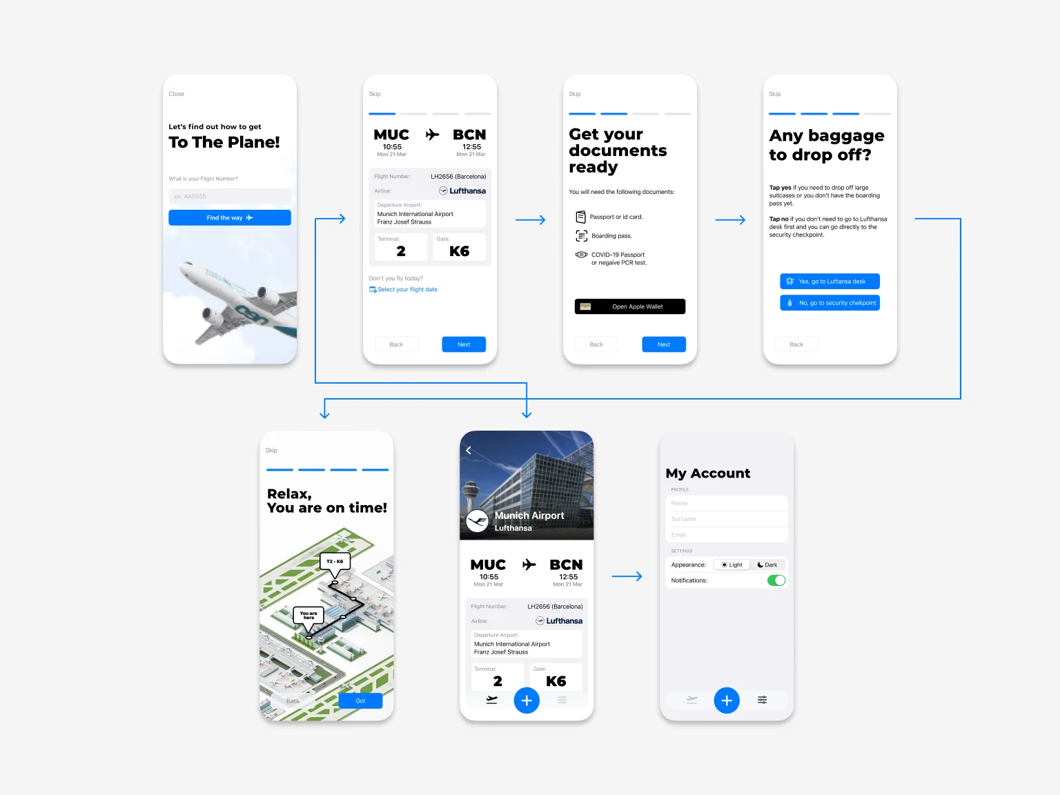 Lo-Fi UX prototype example