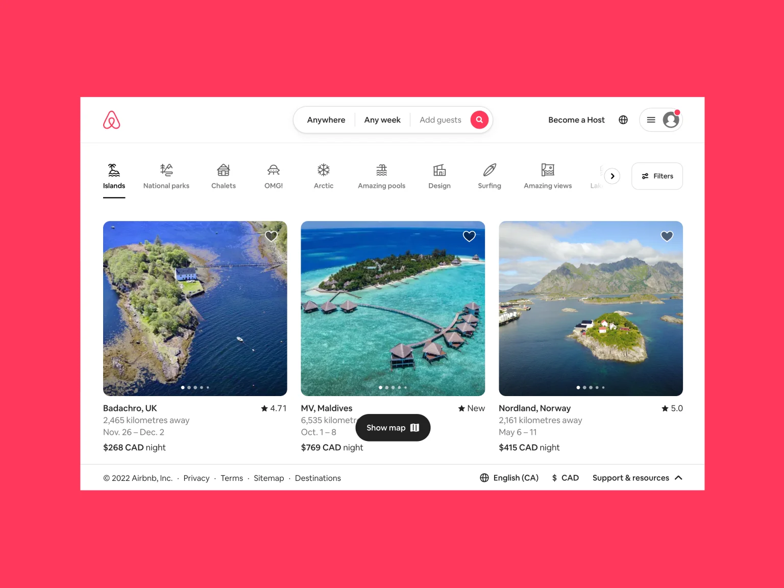Airbnb is the most famous rental platform