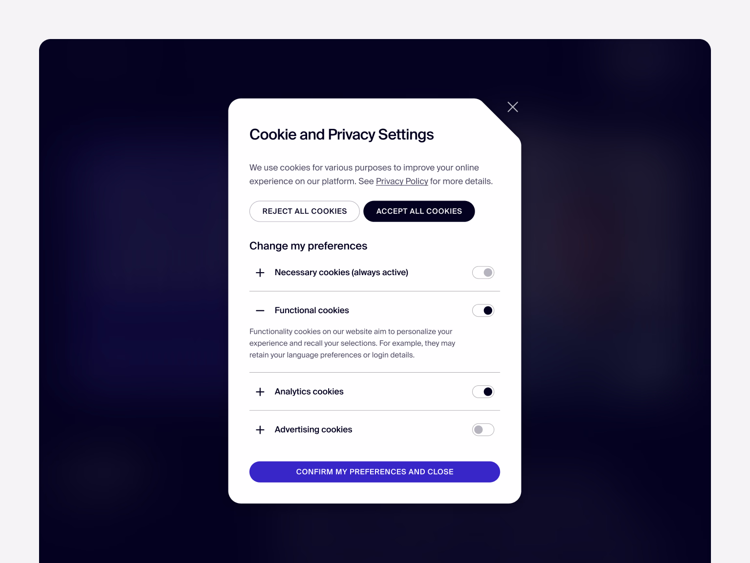 The Halo Lab modal allows users to select the necessary settings