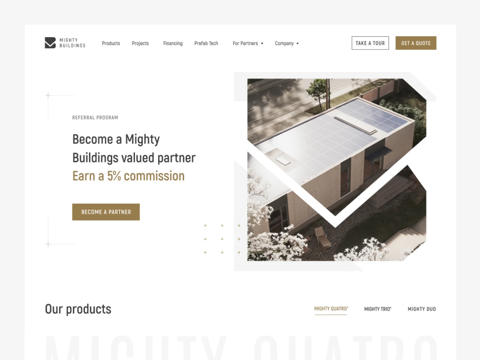 It’s easier to attract and convert visitors with clean, clear designs.