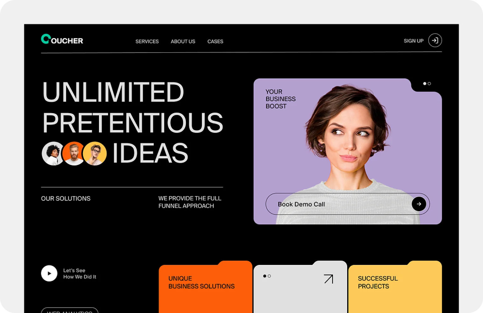 Staying dynamic in a dark theme