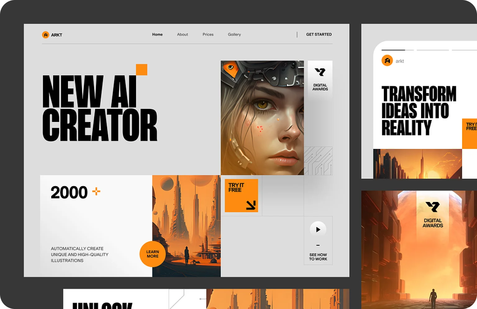 Orange and black made the next big thing in design