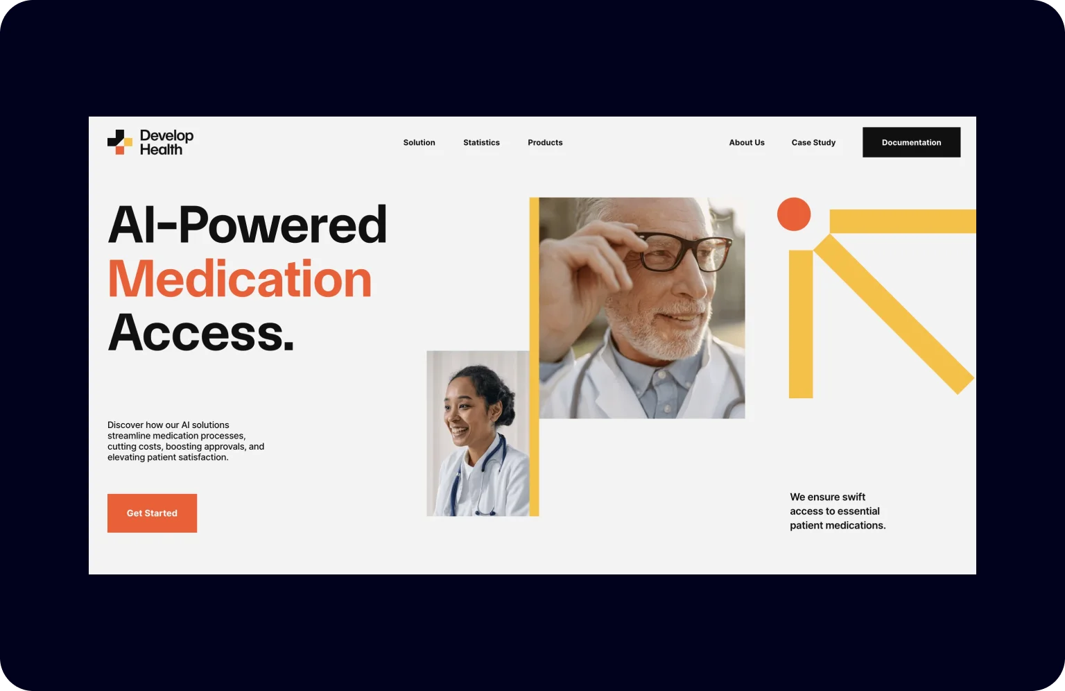 Dynamic grid guides users with visual cues