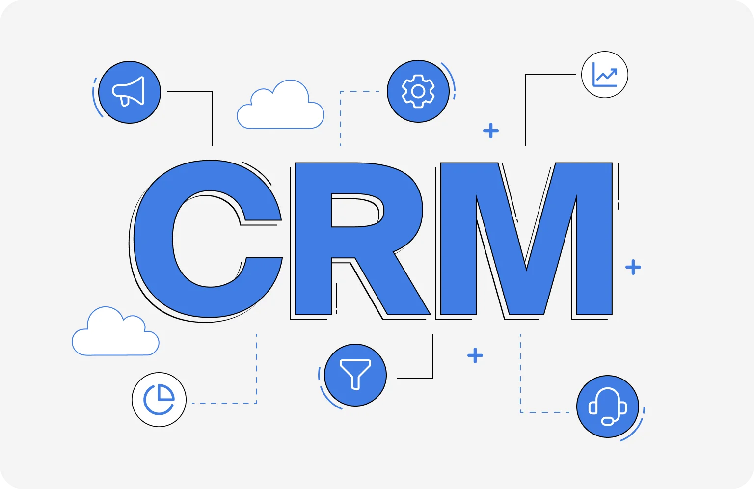 A well-designed CRM clears things up