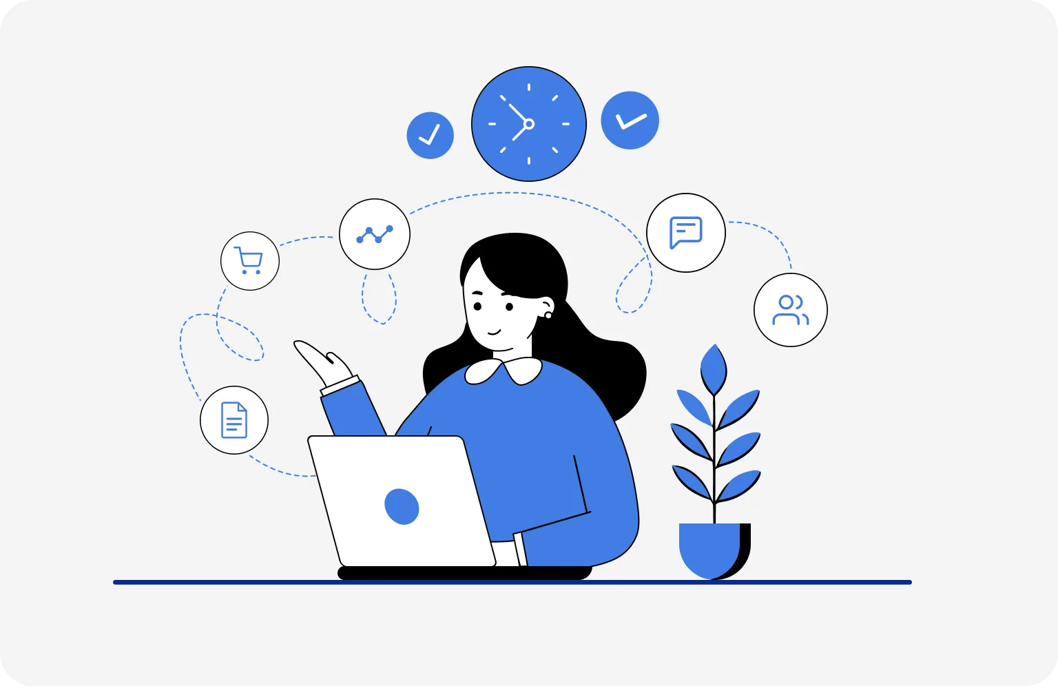 Simple CRM navigation saves valuable time for everyone
