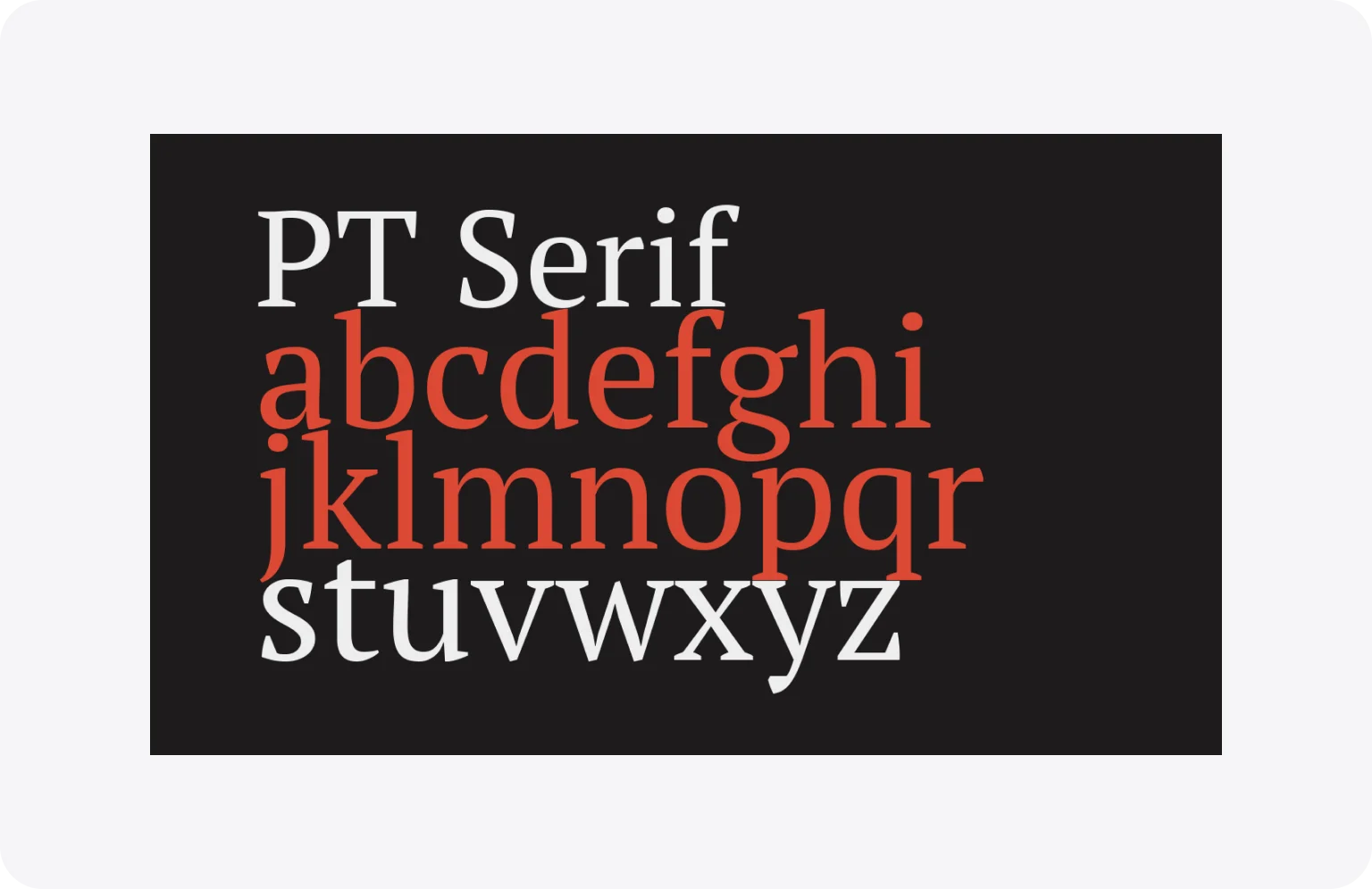 PT Serif remains relevant in the ever-evolving world of design
