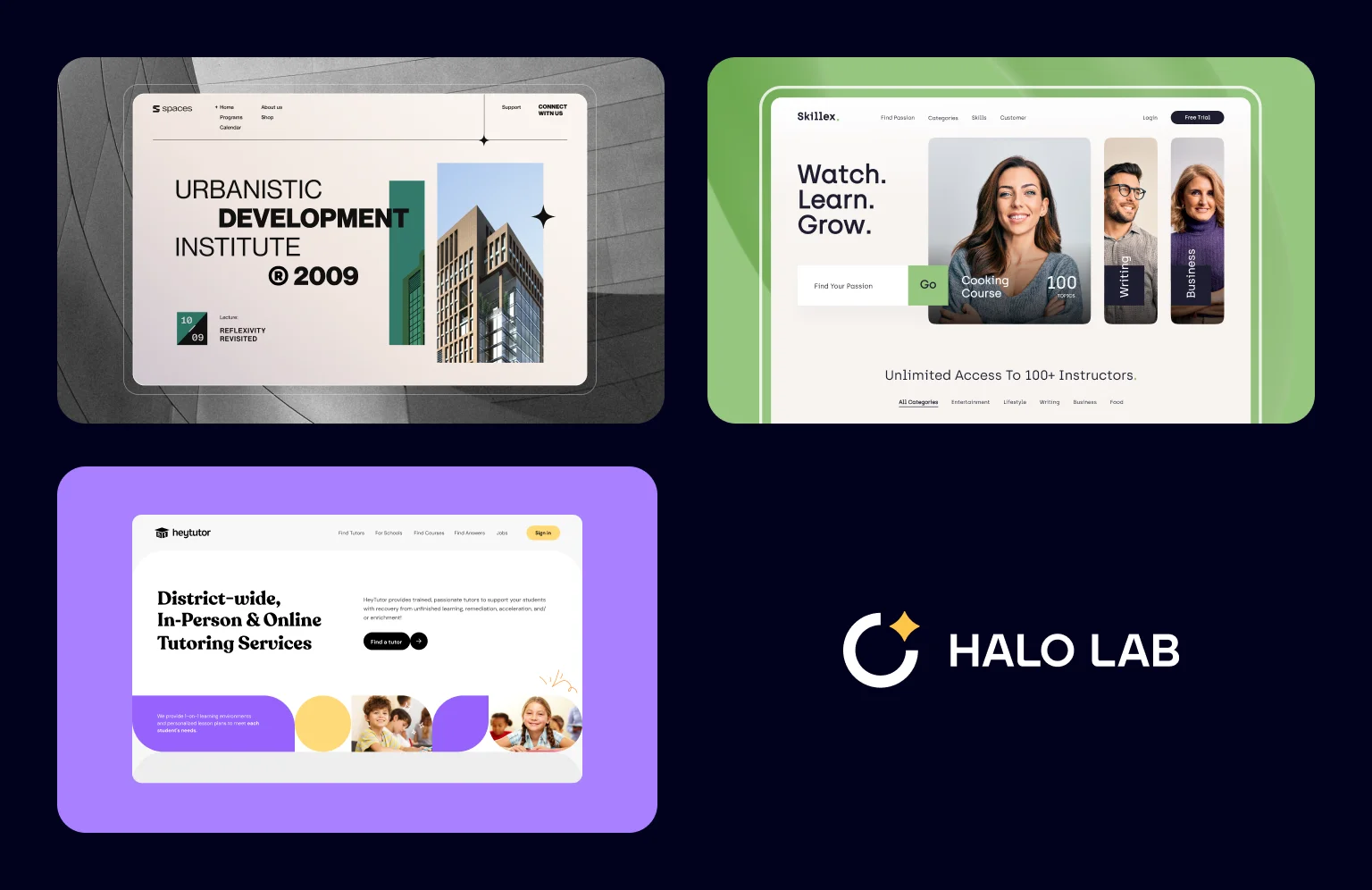 EdTech projects by Halo Lab