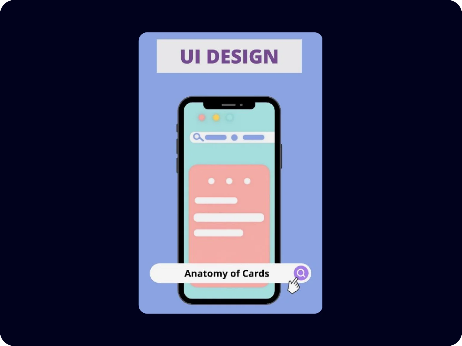  While simple at first glance, card UI design involves many layers