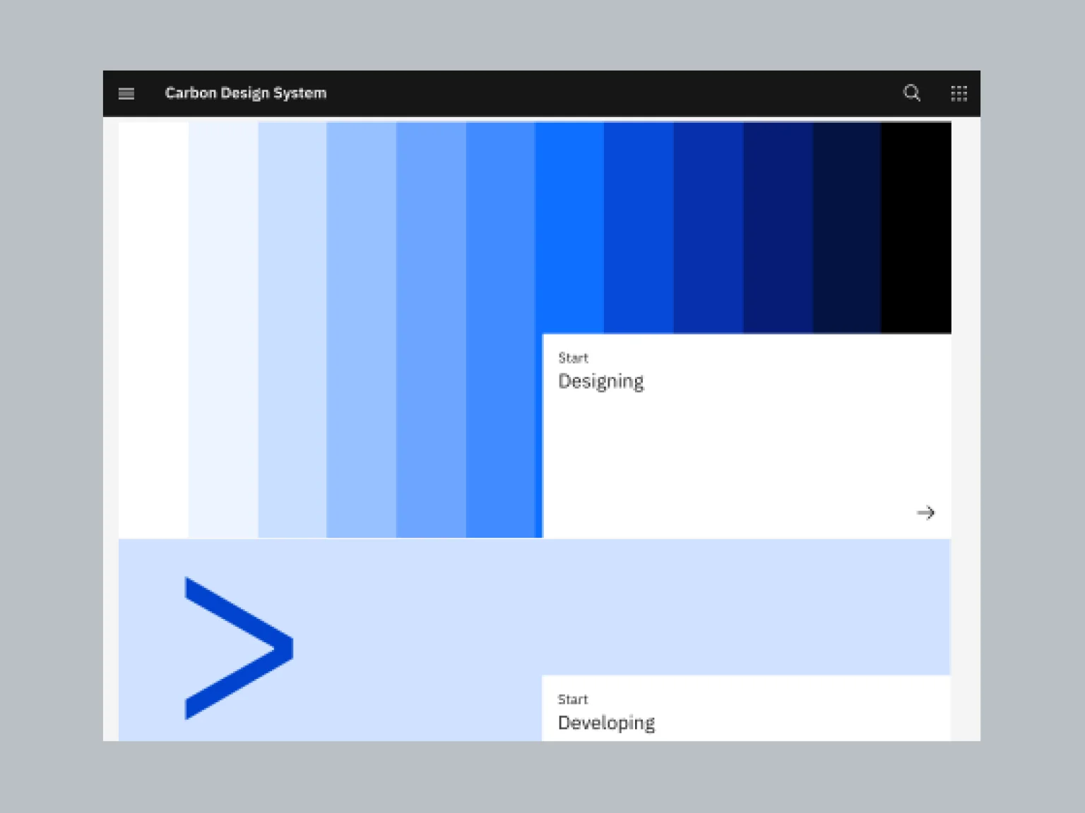 Carbon design system (IBM)