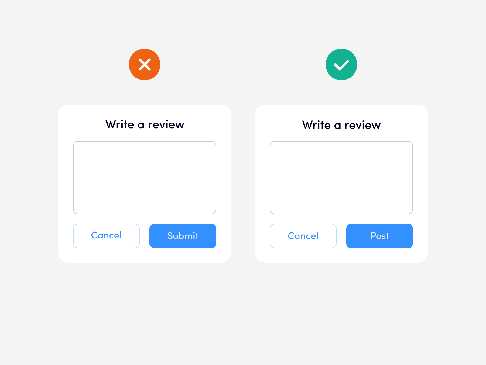 UX writing is designing with words