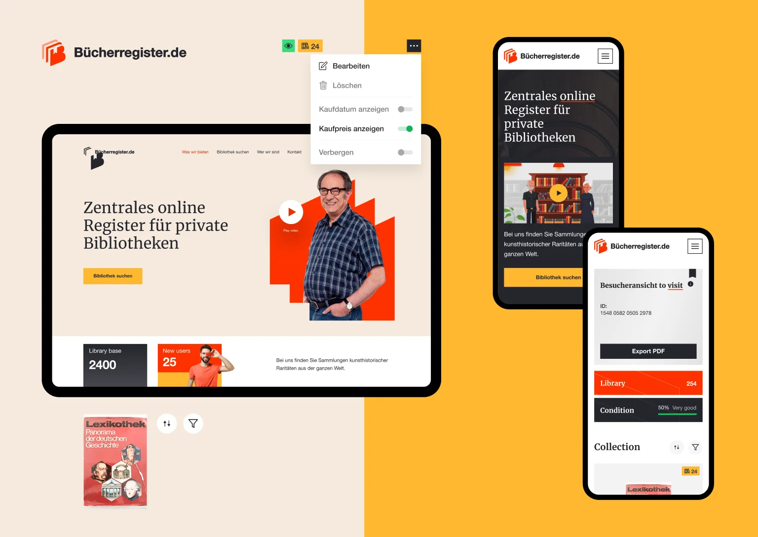 Platform for book lovers and collectors