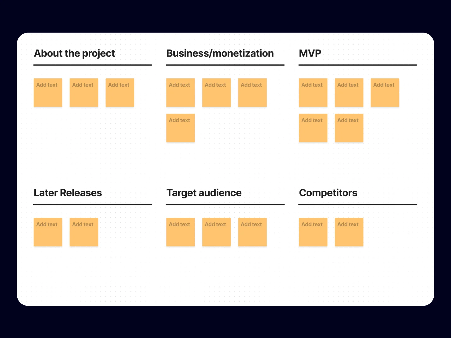 Our tried-and-true workshop template