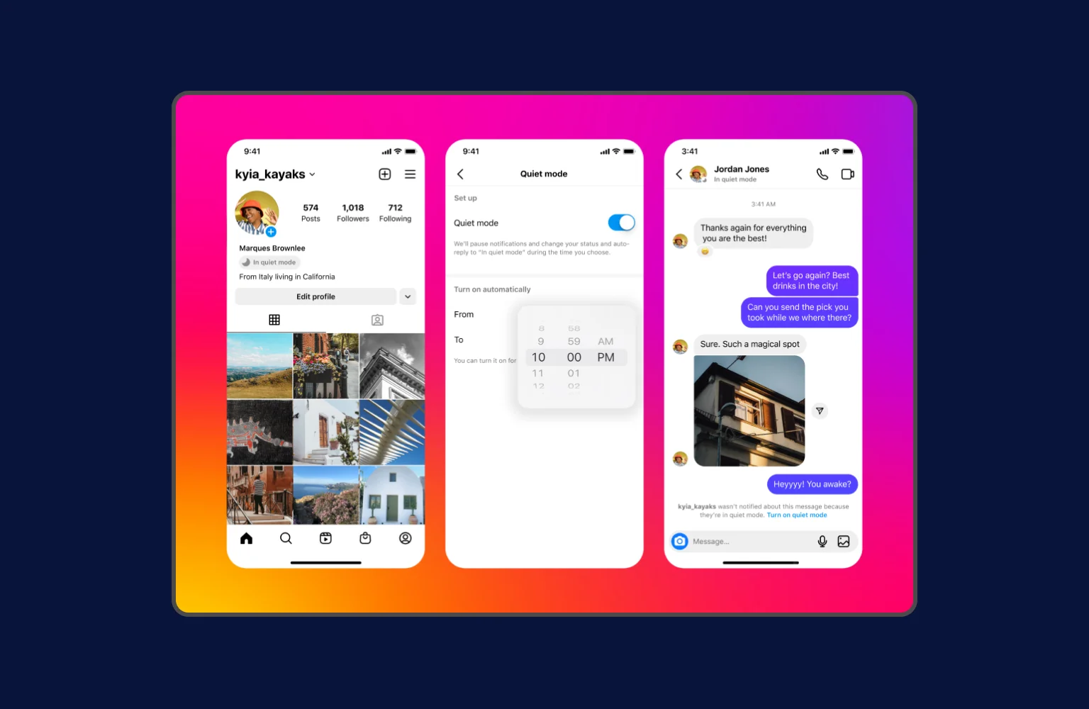 With options, users can set their own rules for platform use