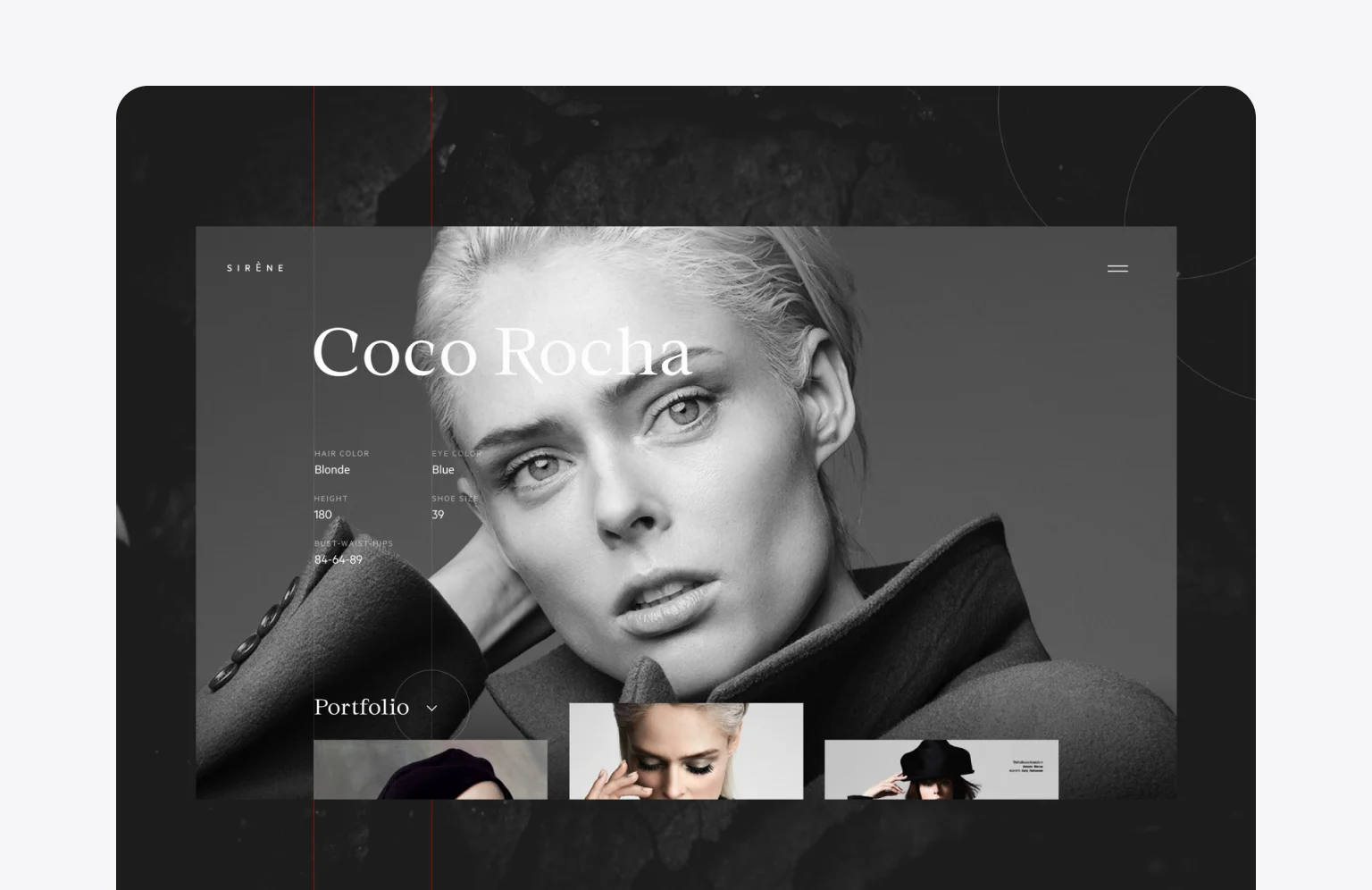 The profile that speaks volumes with its minimalist elegance