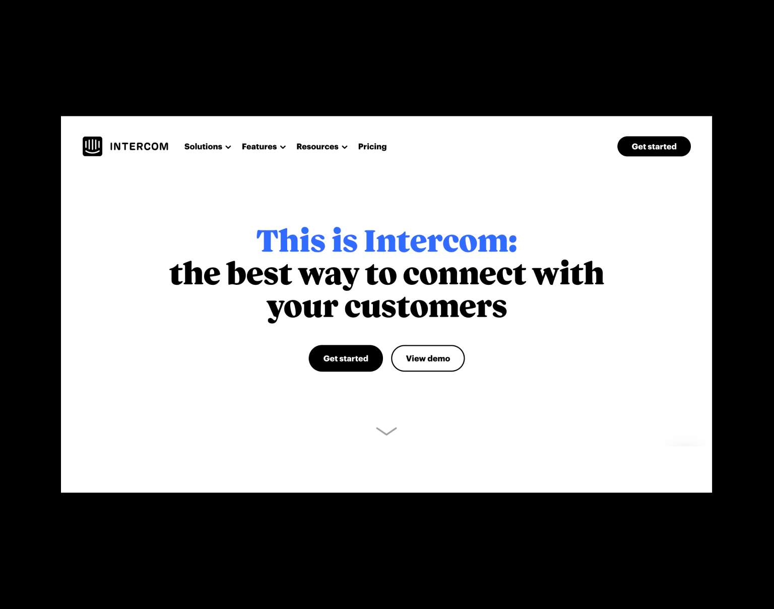 Intercom is a platform that includes web chat, tech support, and mail automation