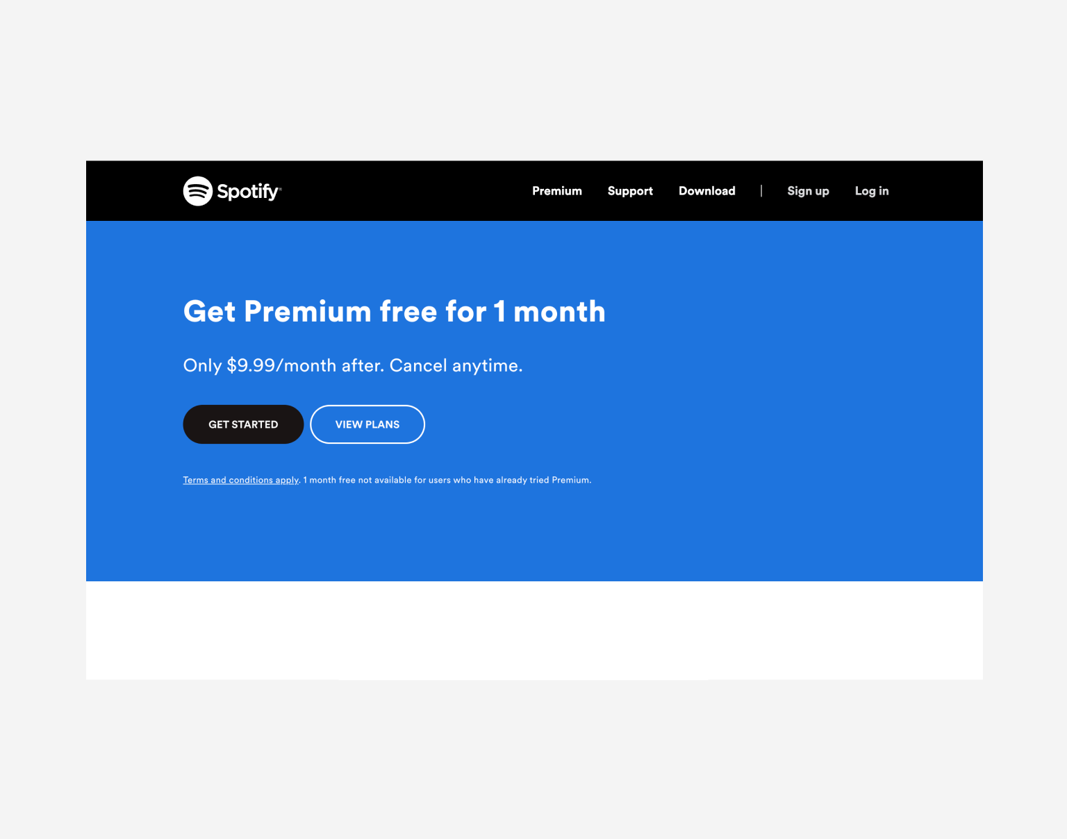 Spotify — music for every moment