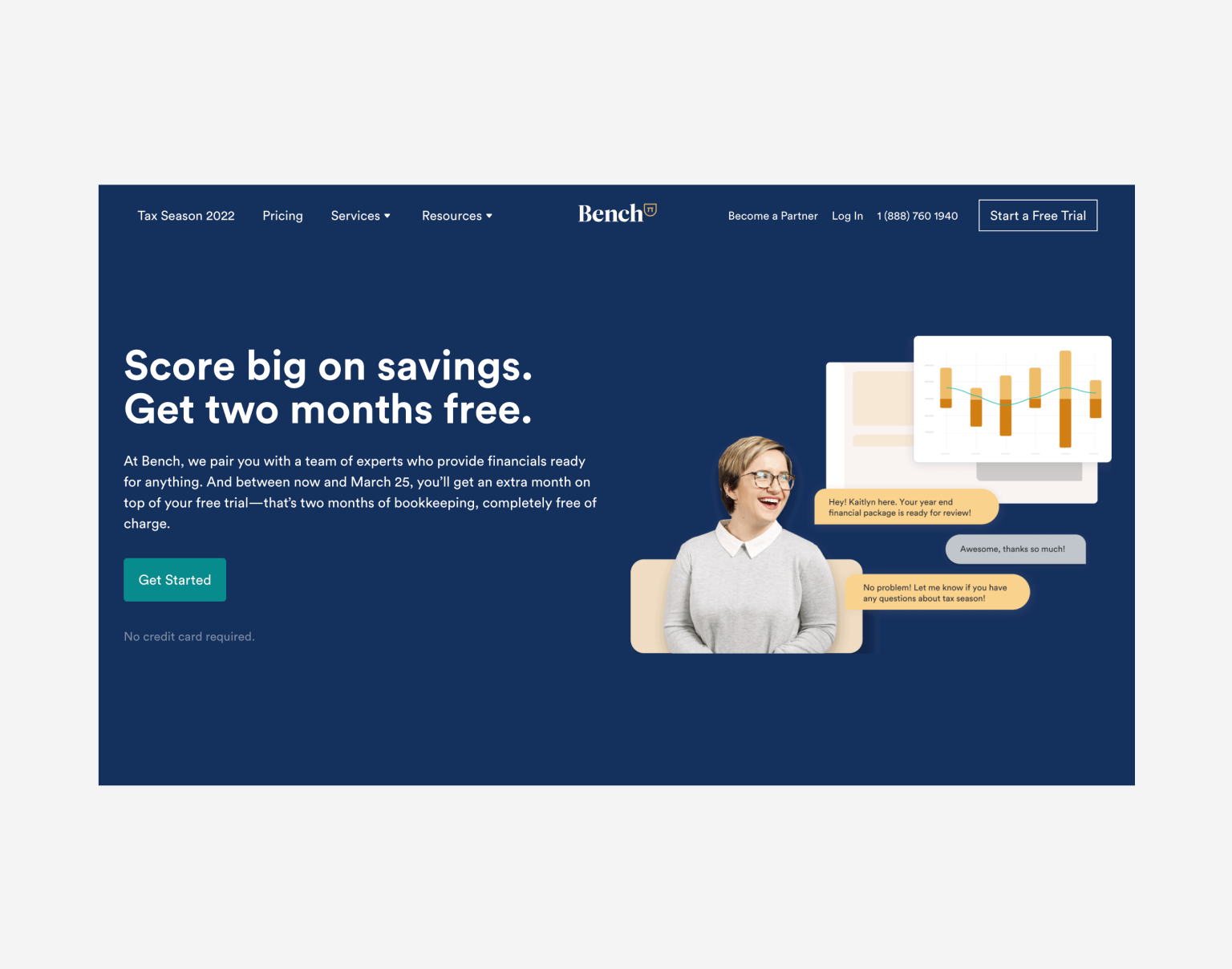 Bench accounting: online bookkeeping and tax filing