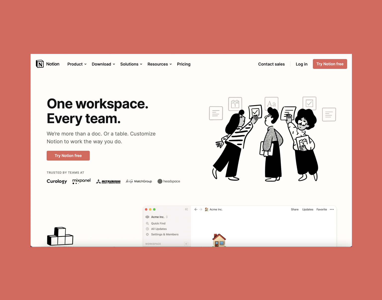 Notion is an all-in-one workspace