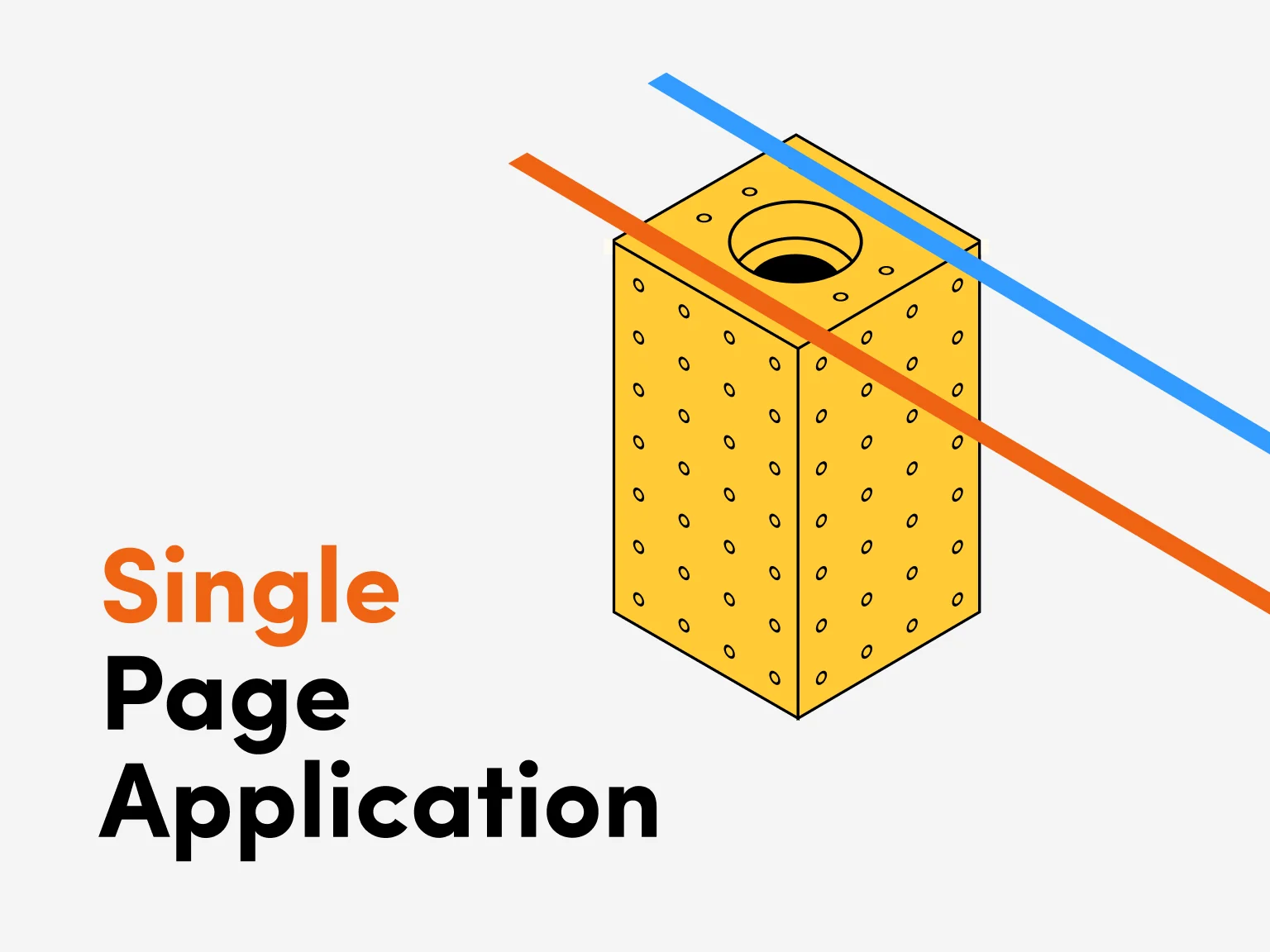 How does Single Page Application works?
