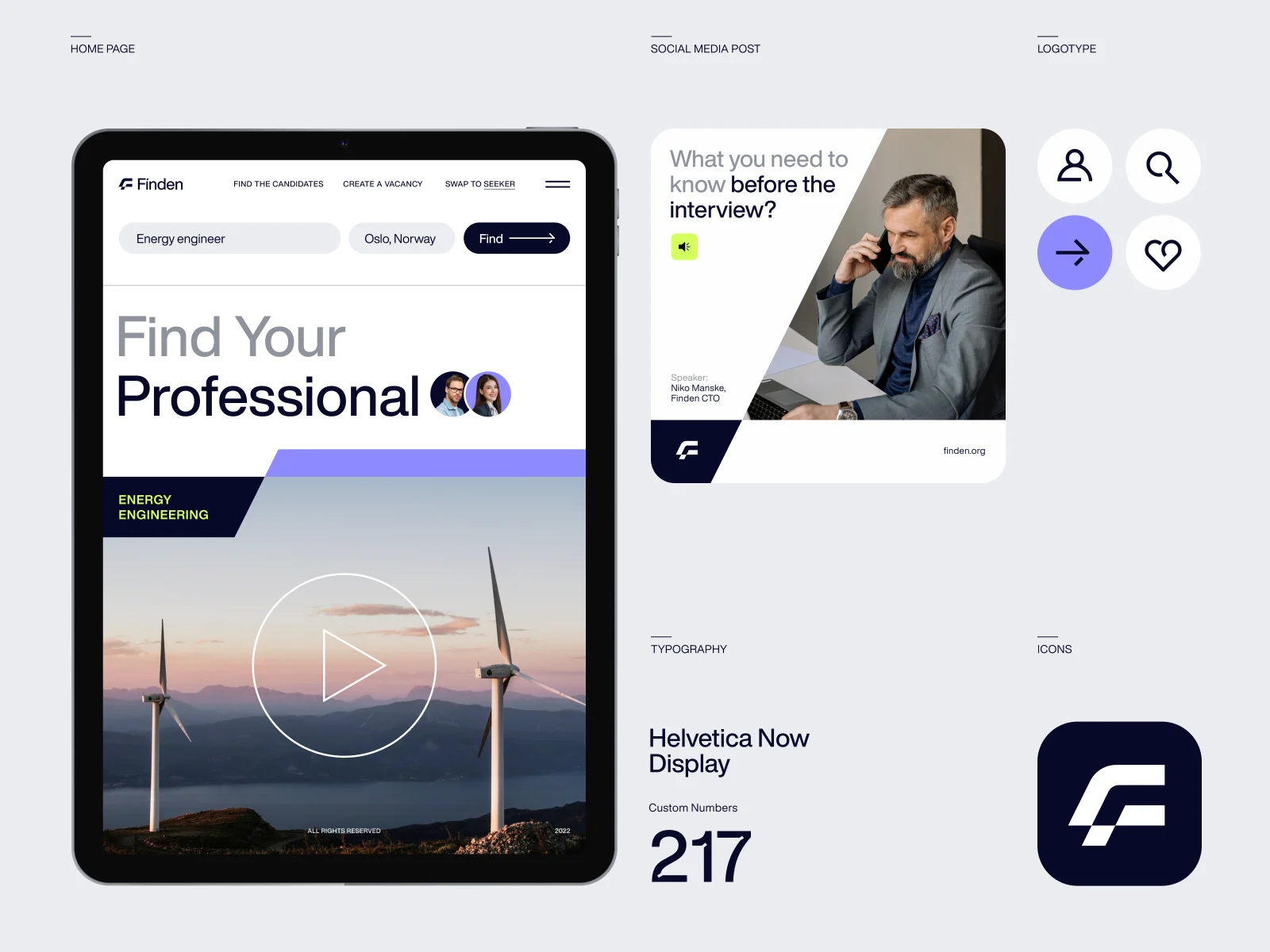 Finden - Professional Search Design System