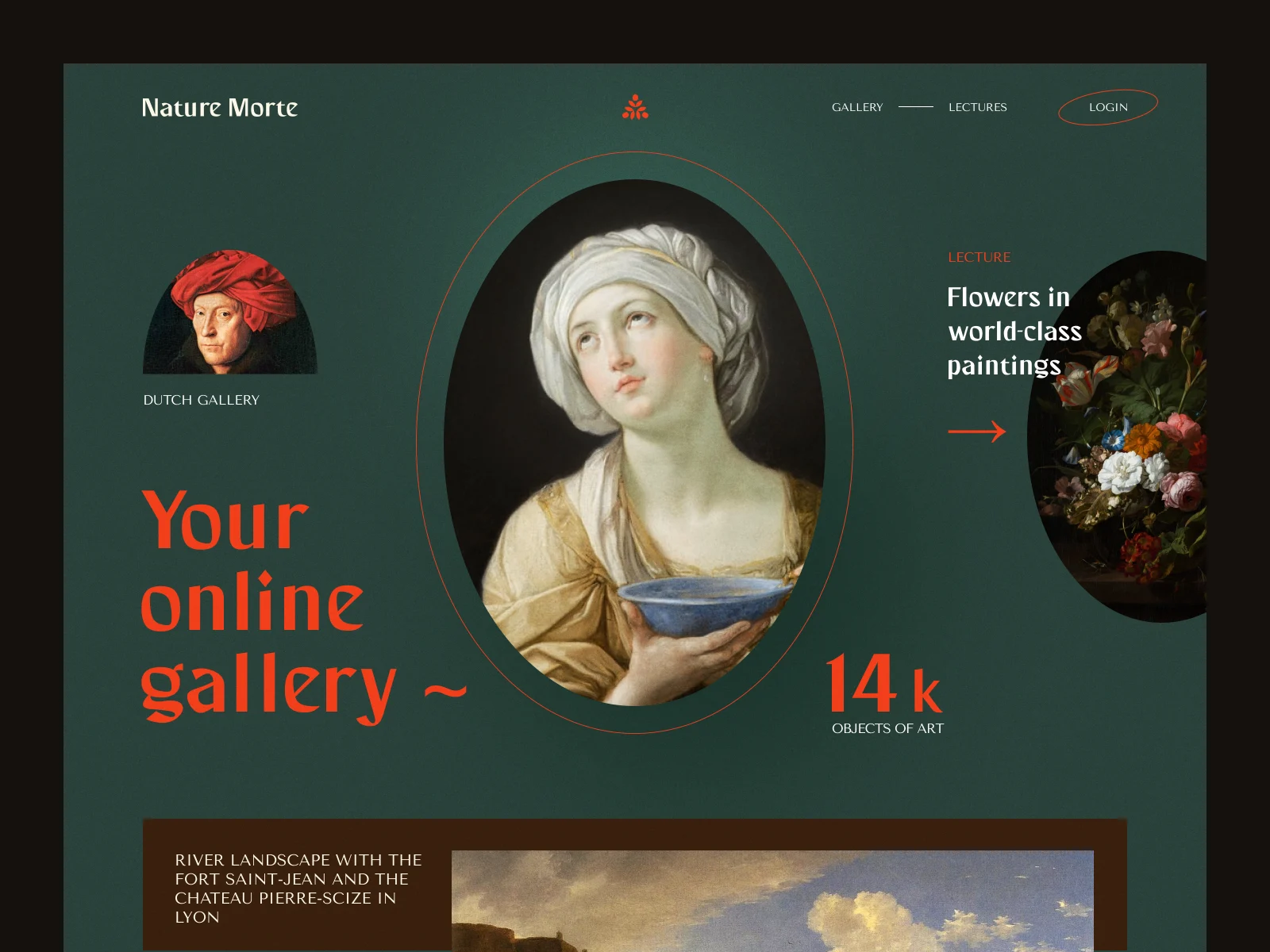 Nature Morte Online Gallery Website