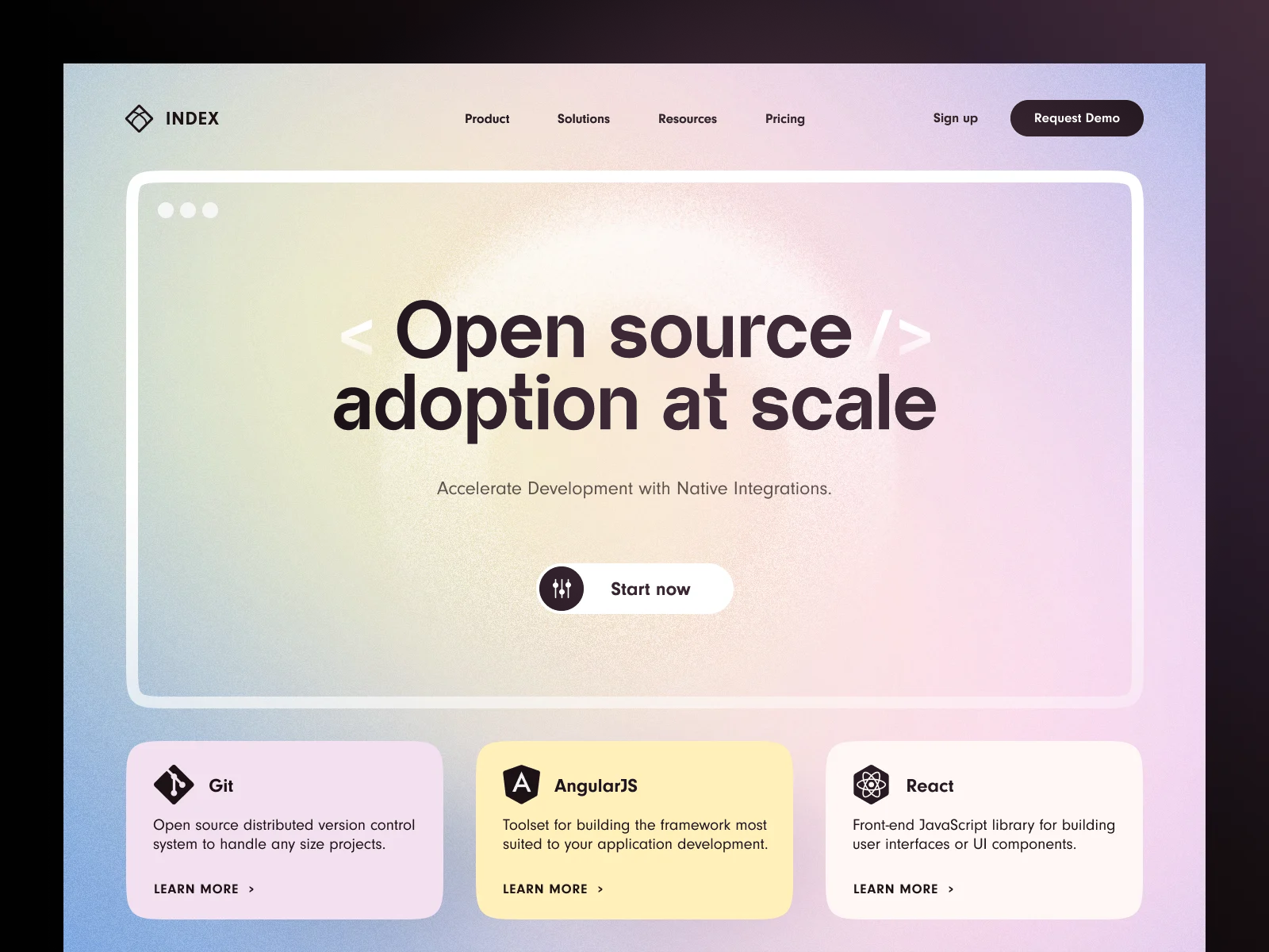 Index Website