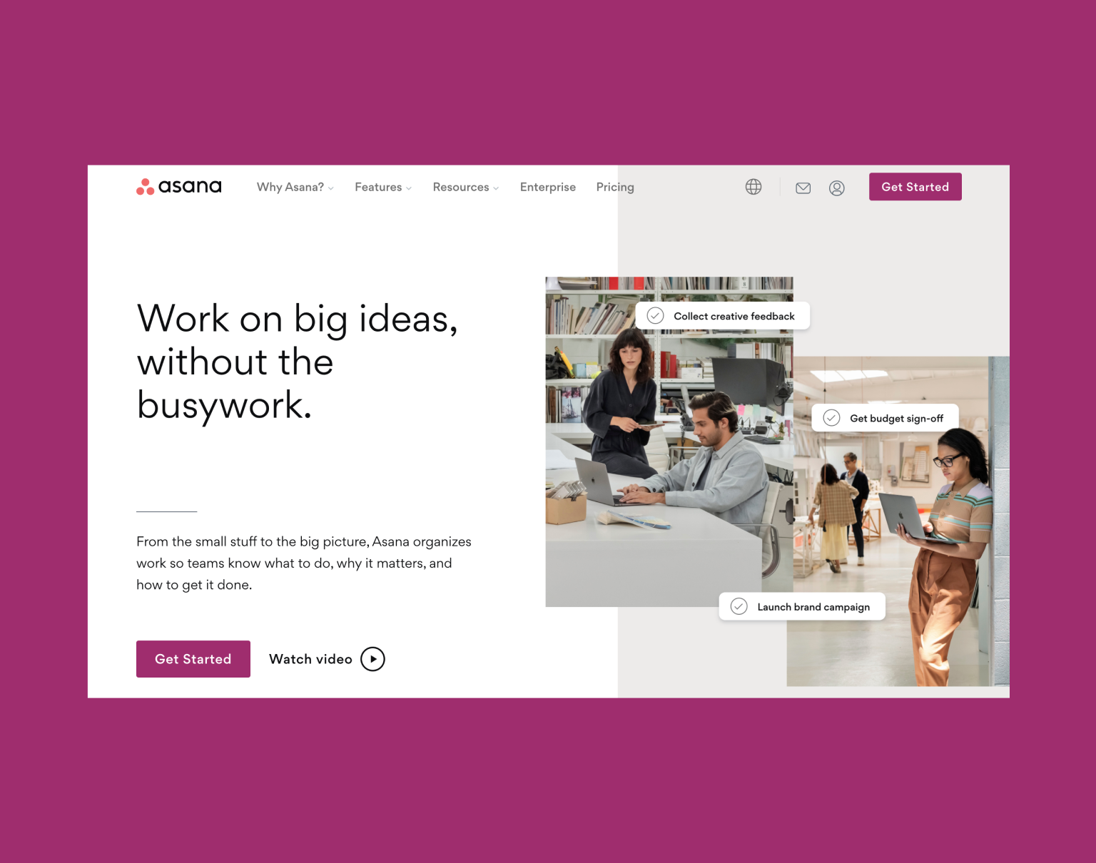Asana is a popular SaaS platform for team collaboration