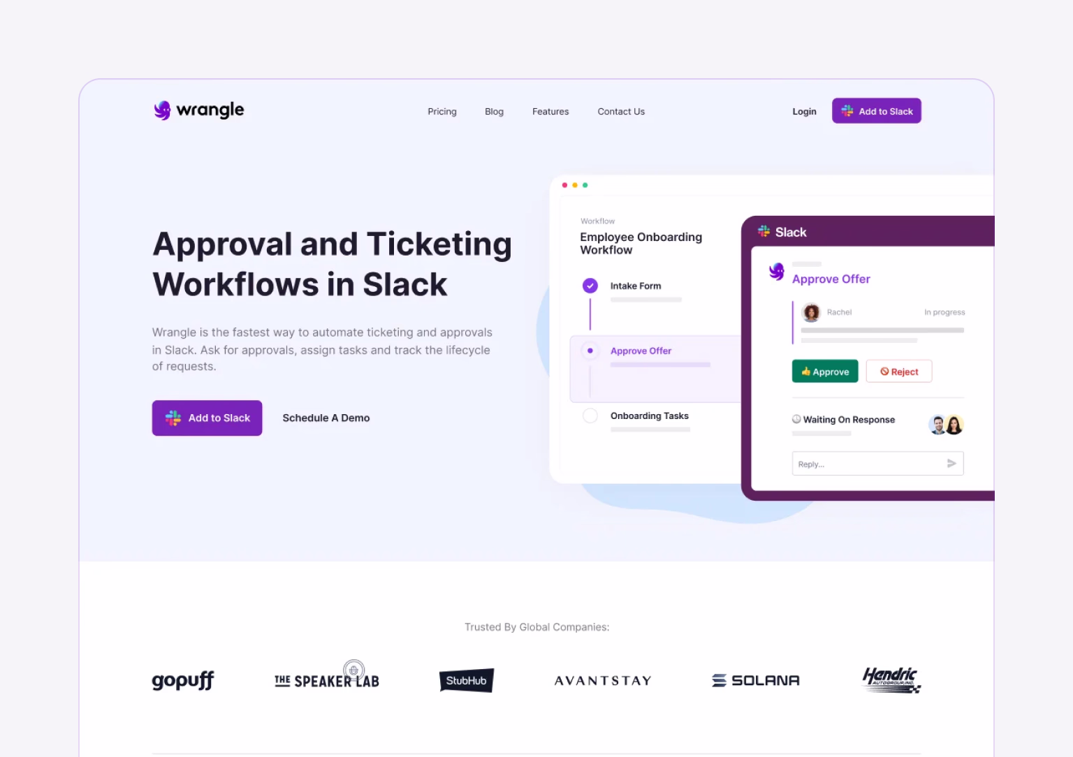 Wrangle’s new landing page enhanced user experience and downloads