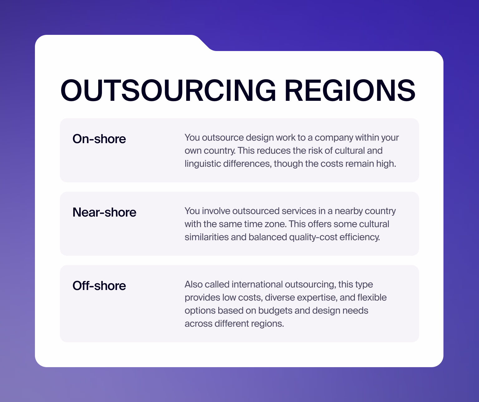 The right outsourcing region brings value and expertise together