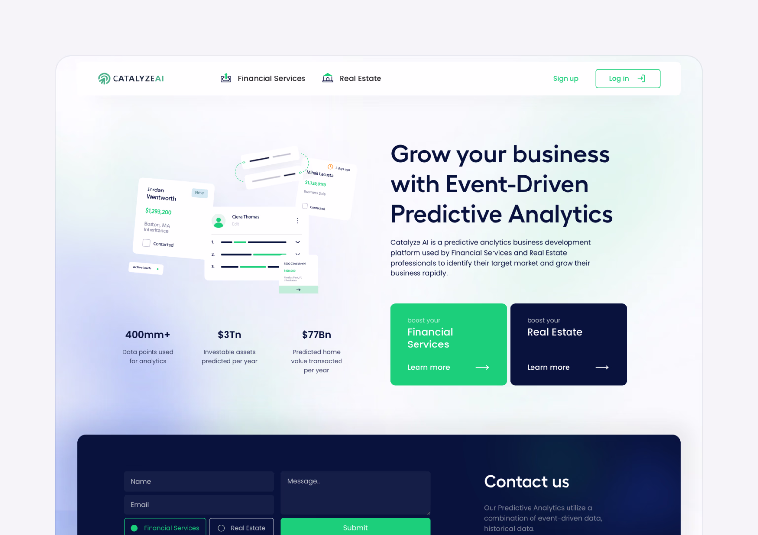 Modernized Catalyze AI’s layout elevated customer interactions