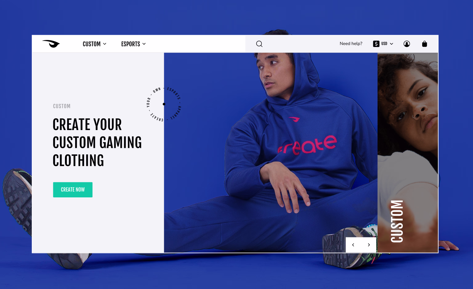Custom builder puts powerful apparel design in users' hands