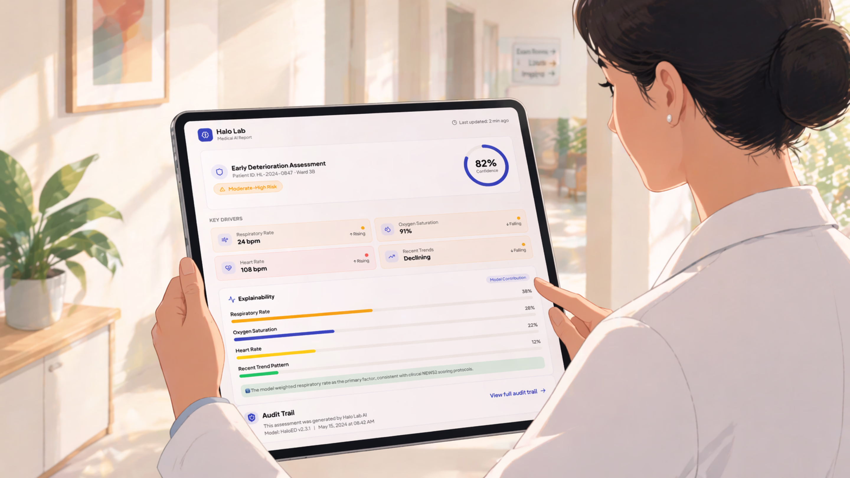 Clinical trust begins at the interface