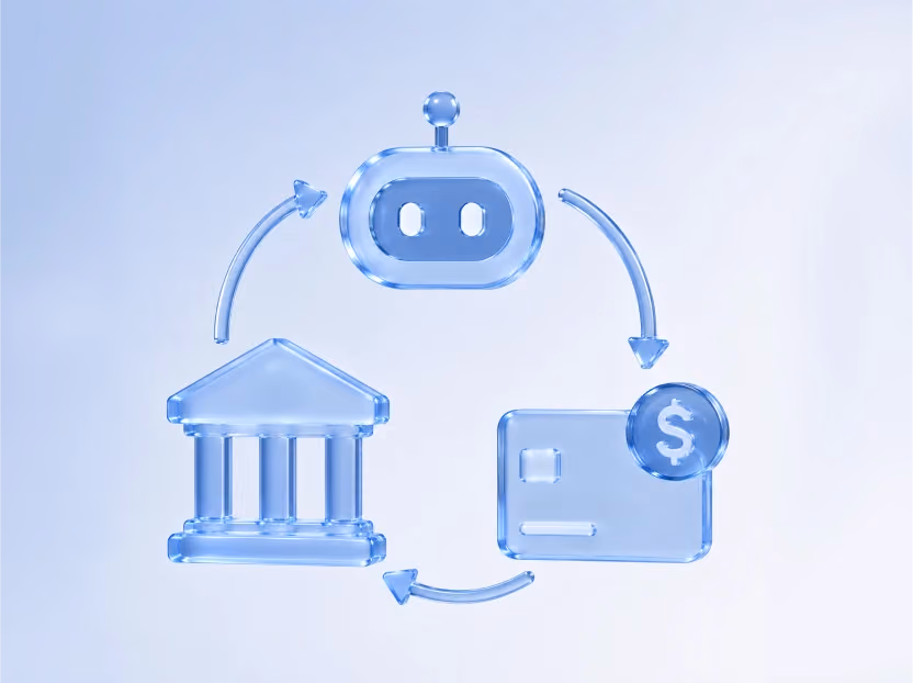 Chatbot and AI agent compared to show the higher stakes of agentic AI architecture in fintech