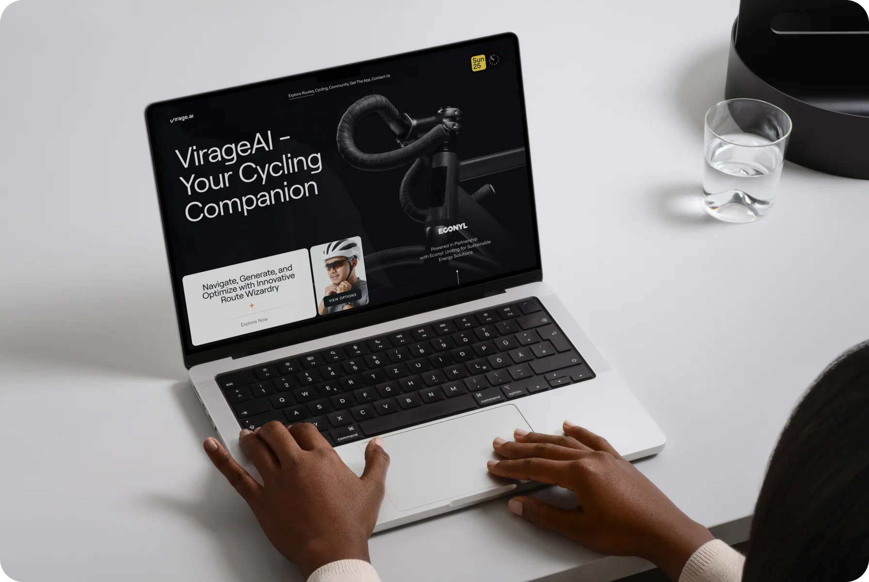 stylish interface design for clear interaction