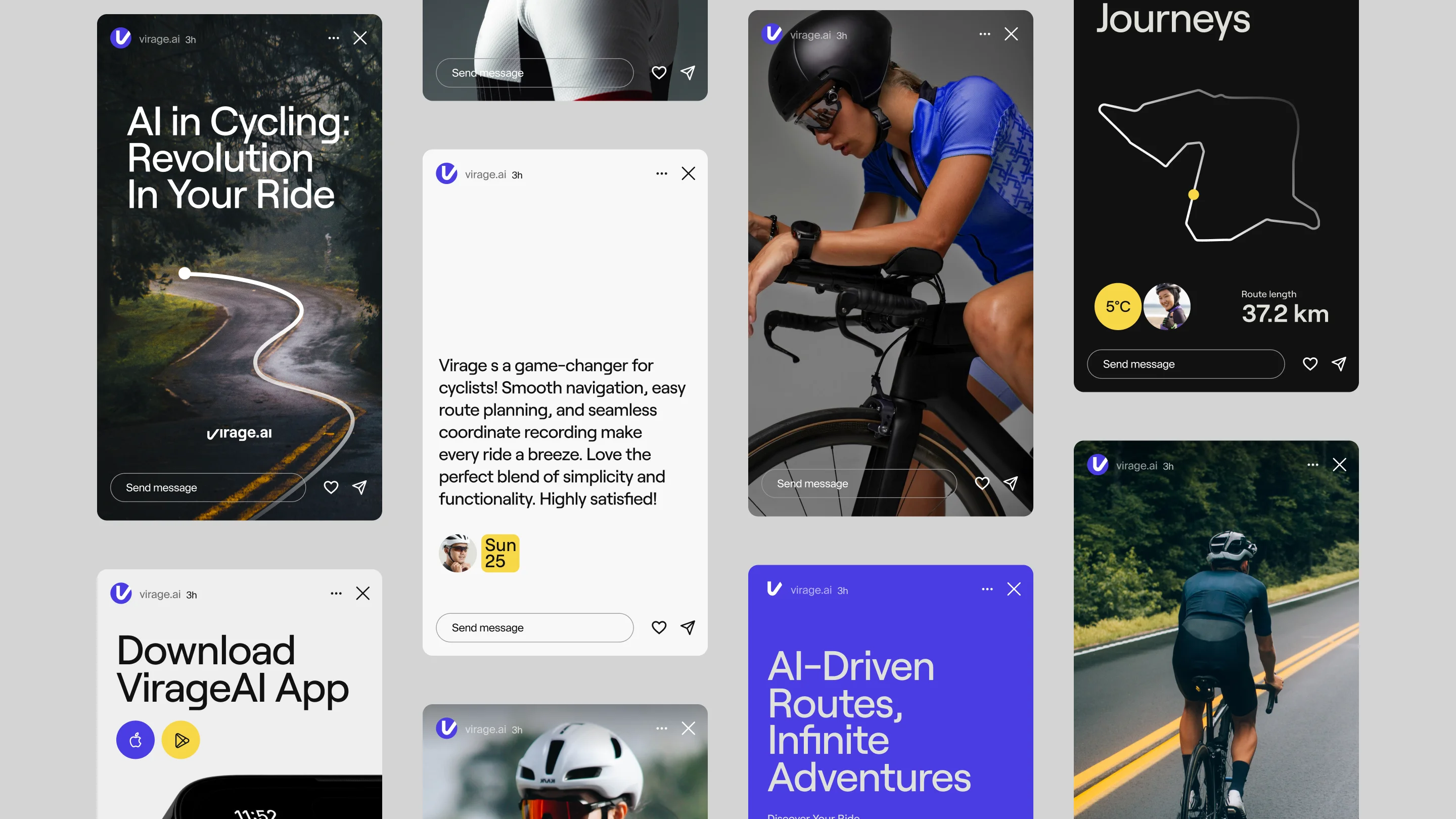 integration of images and icons in branding design