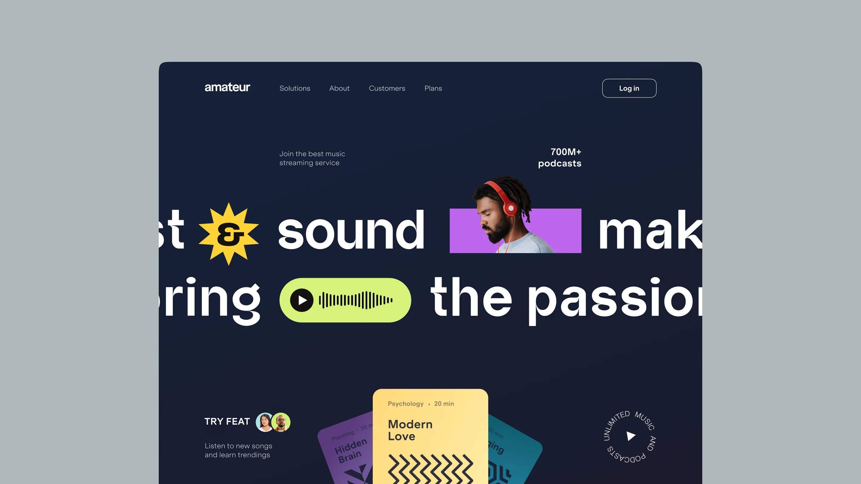 designing center stage branding Halo Lab