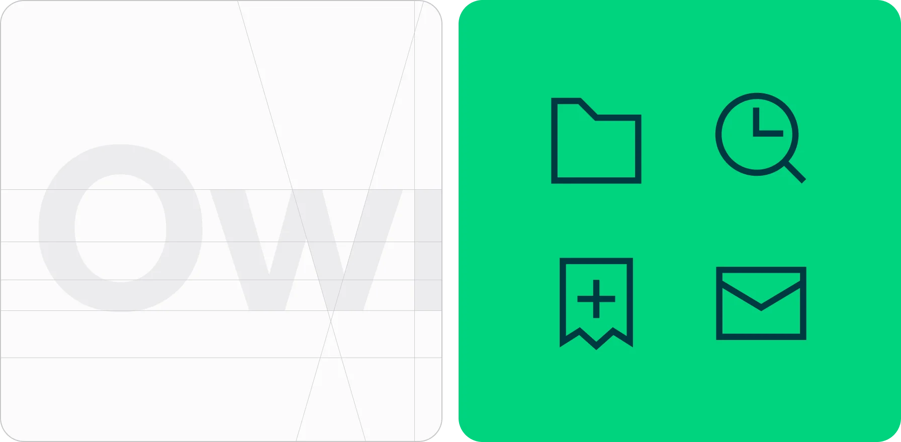 branding with one-line icons enhancing platform accessibility