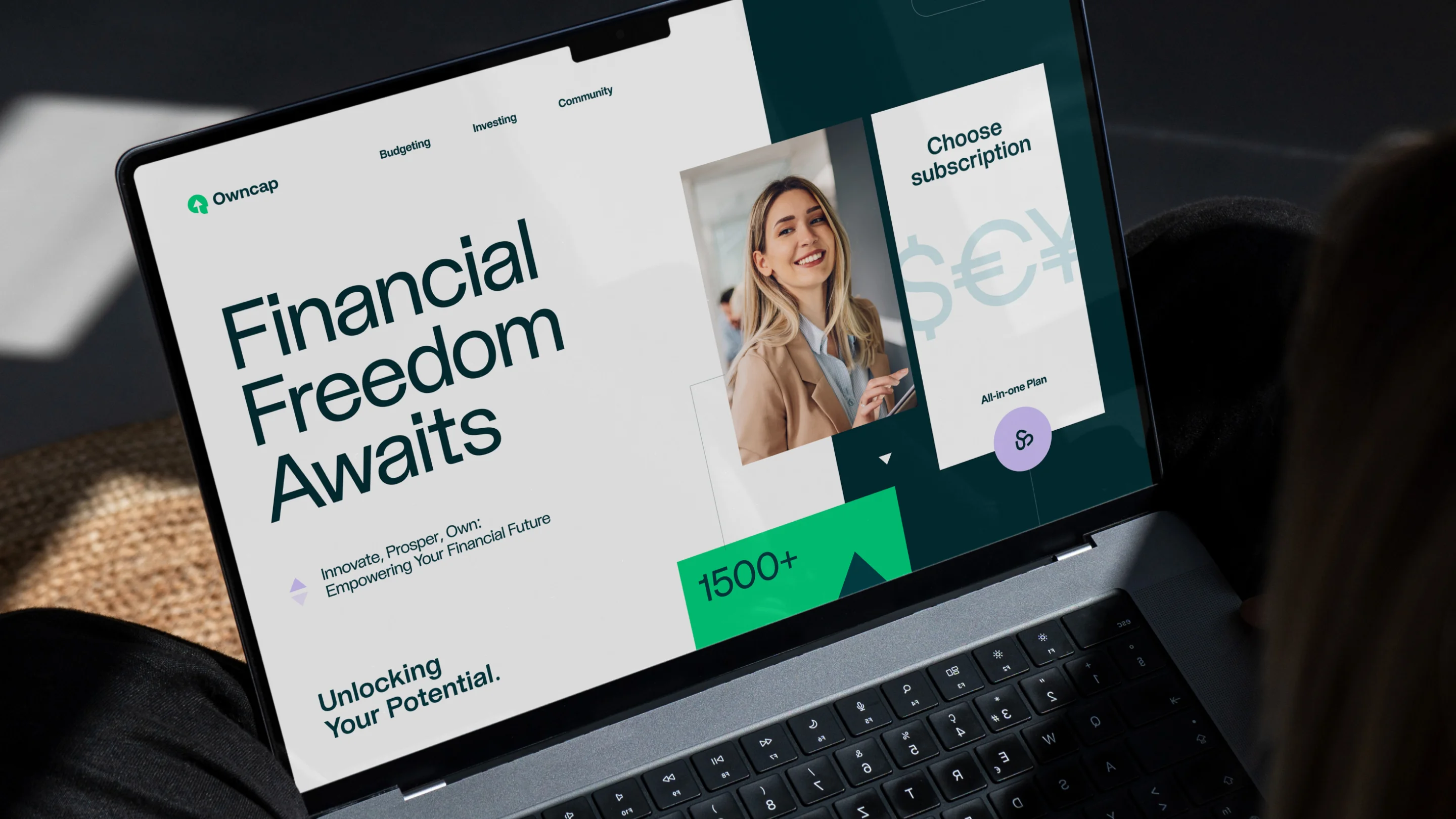 Halo Lab designed a strong corporate identity for Owncap app