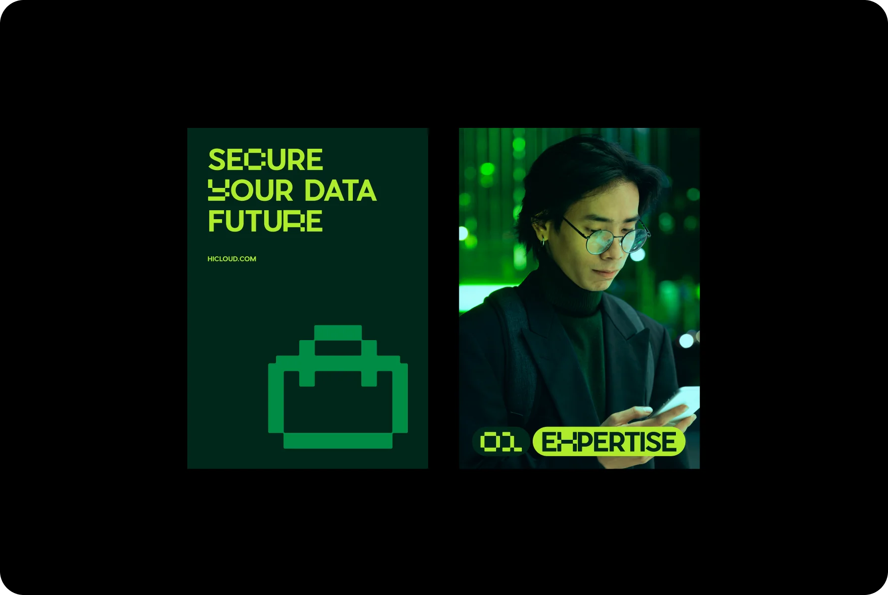 photos of cybersecurity experts to create trust into a brand image