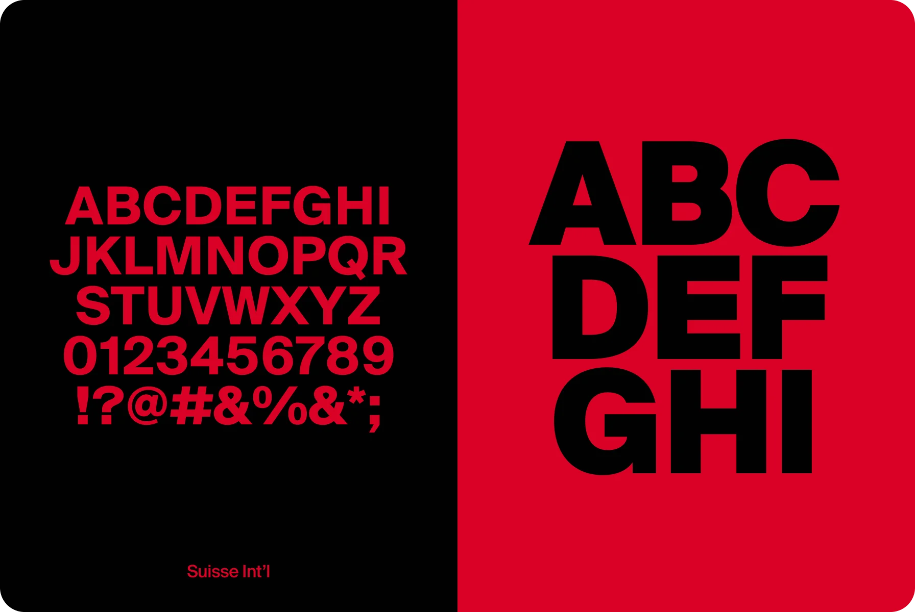 choosing a modern Suisse Int’l font
