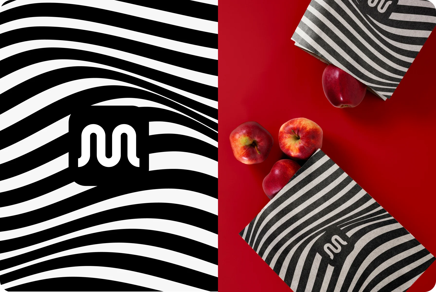 logo creation with visual accents
