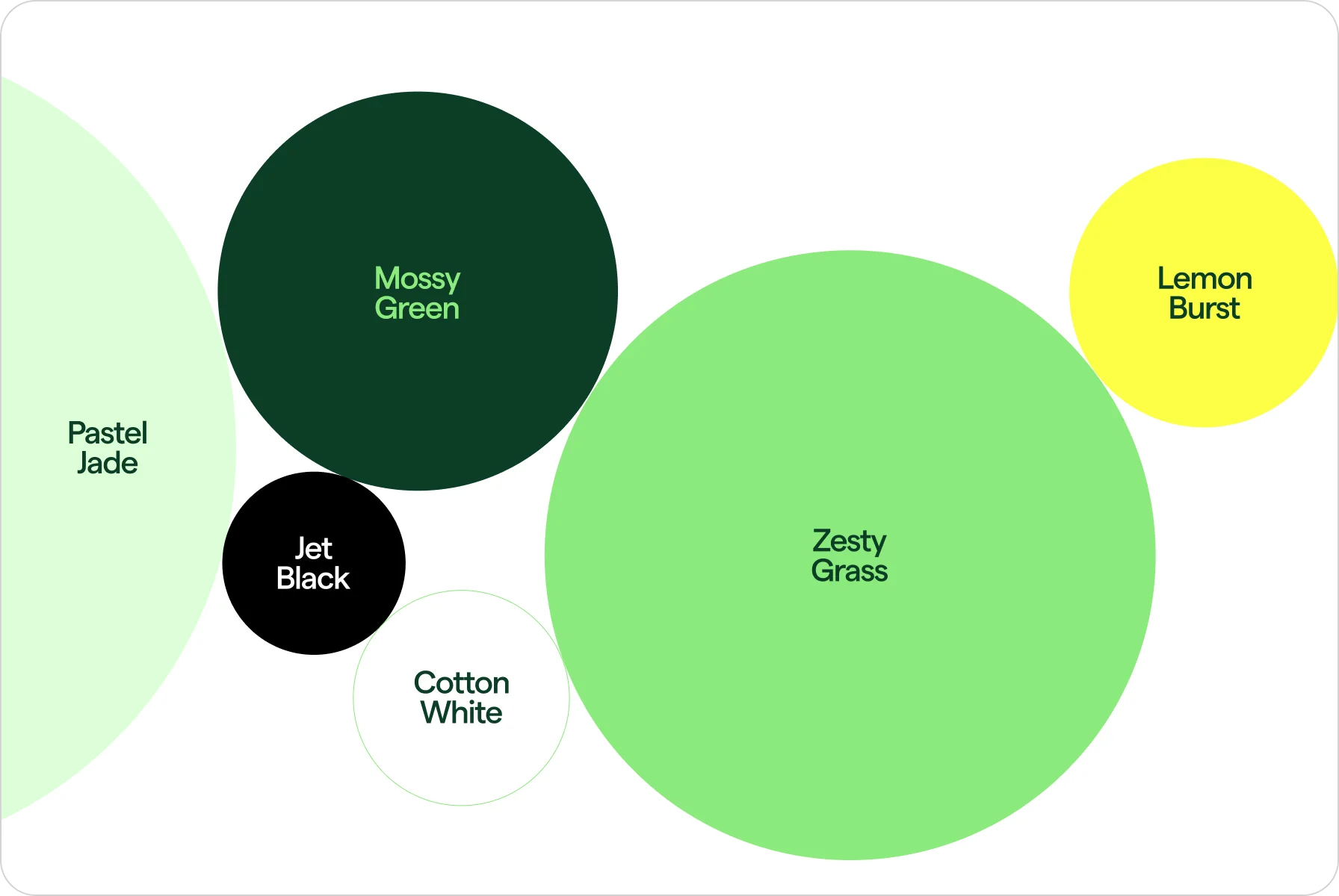 green and natural color palette