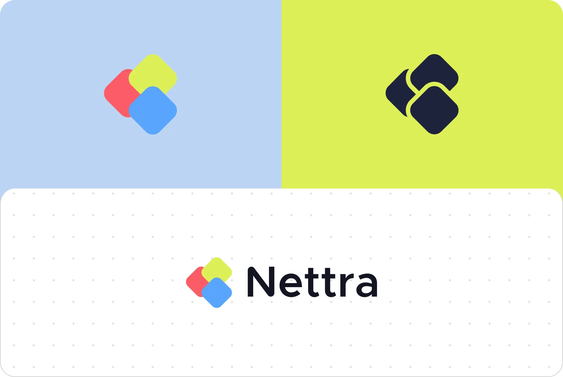 blend of colors and contrast in branding design