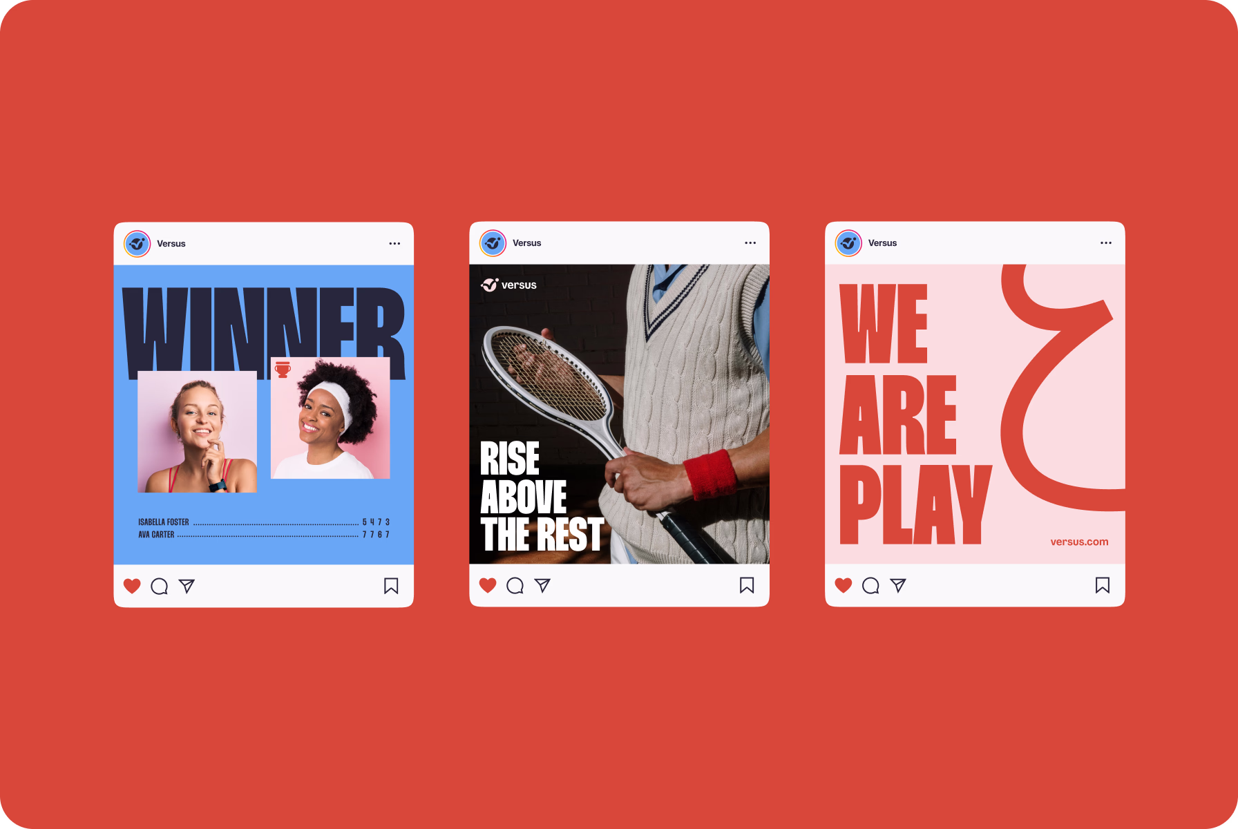 the right UI design accents for a sport brand