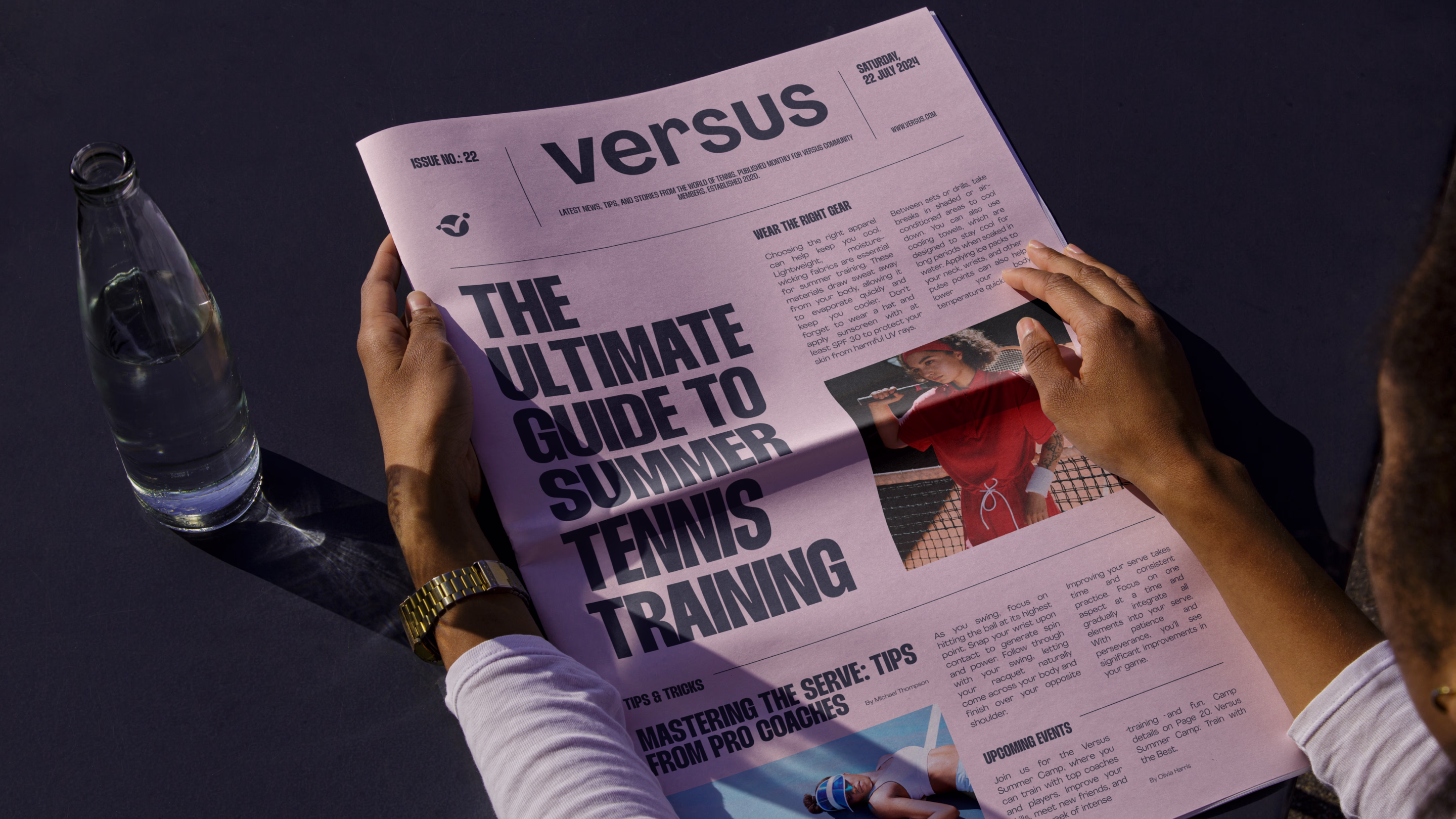 the Thunder font is perfect for headline
