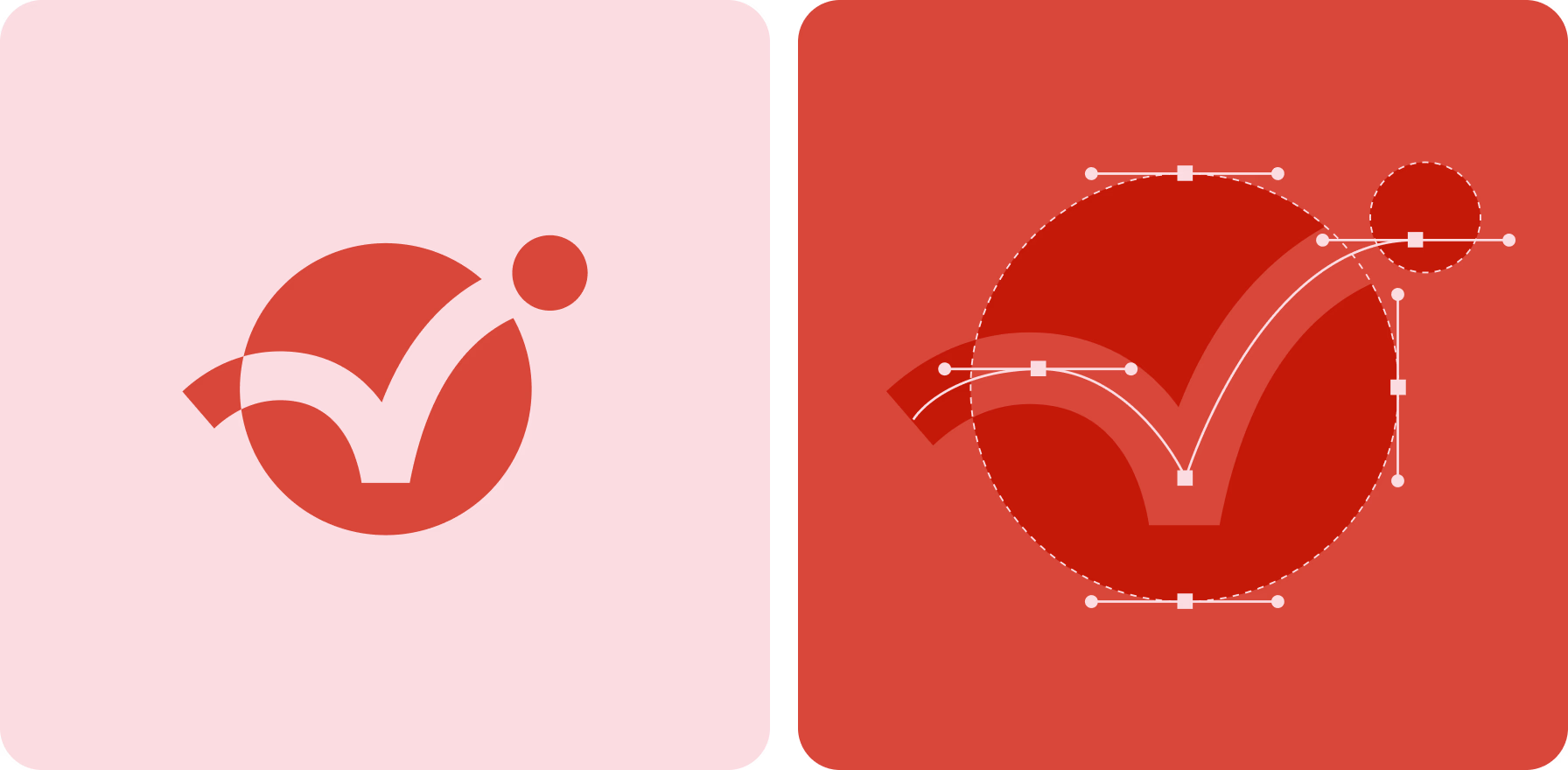 dynamic logo with sleek and modern lines