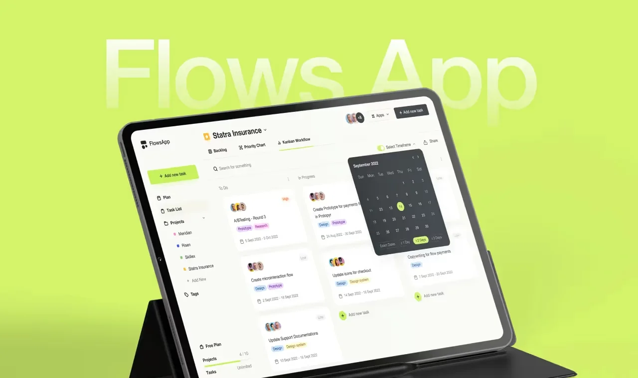 Turning chaos into order with smart design solutions for FlowsApp