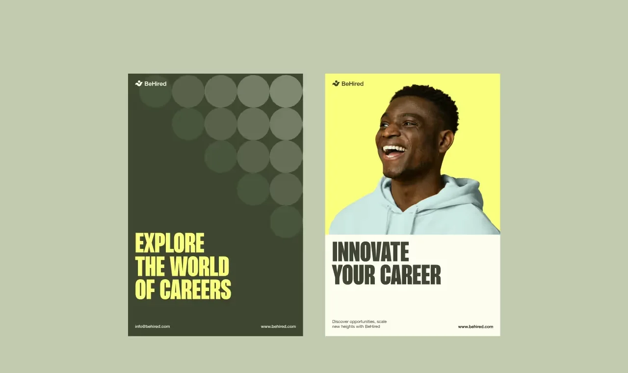 BeHired — creating first impression through design and technology