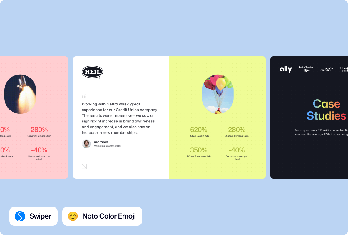 Nettra Media — Animating the digital dreams for the Nettra Media website brand identity by Halo Lab - Visual 17